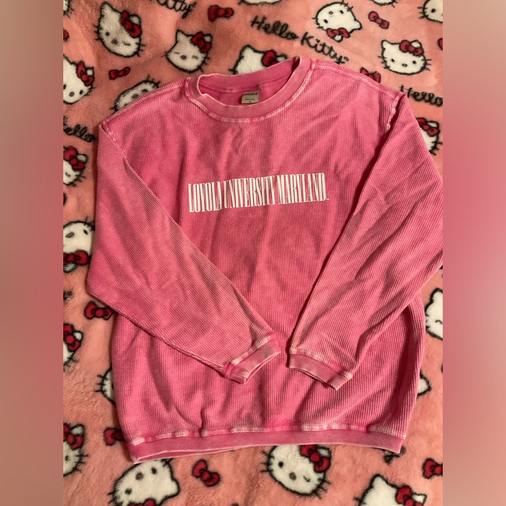 Loyola university oversized crew neck